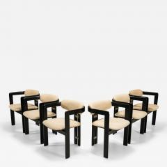 Augusto Savini Set of Six Pamplona Dining Chairs by Augusto Savini for Pozzi Italy 1965 - 2995690