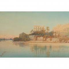Augustus Osborne Lamplough Large pair of Orientalist watercolours by Augustus Osborne Lamplough - 4397839