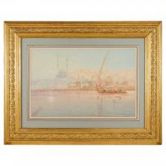 Augustus Osborne Lamplough Large pair of Orientalist watercolours by Augustus Osborne Lamplough - 4397840