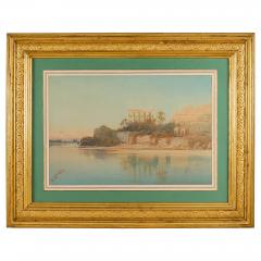 Augustus Osborne Lamplough Large pair of Orientalist watercolours by Augustus Osborne Lamplough - 4397841