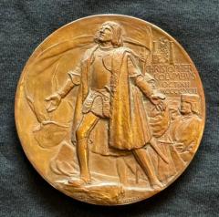 Augustus Saint Gaudens Worlds Columbian Exposition Commemorative Presentation Medal - 3768204