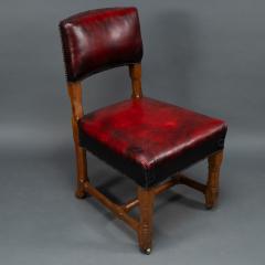 Augustus Welby Northmore Pugin AWN Pugin Pair of Gothic Revival Oak Dining Chairs for the Palace of Westminster - 4182668