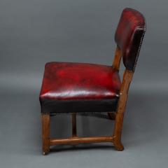 Augustus Welby Northmore Pugin AWN Pugin Pair of Gothic Revival Oak Dining Chairs for the Palace of Westminster - 4182671