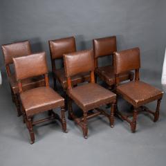 Augustus Welby Northmore Pugin AWN Pugin Six Gothic Revival Oak Dining Chairs Probably for the House of Lords - 4182672
