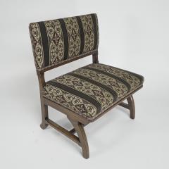 Augustus Welby Northmore Pugin E W Pugin attri A Gothic Revival oak duet chair with a wider than usual seat  - 4192993