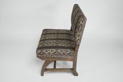 Augustus Welby Northmore Pugin E W Pugin attri A Gothic Revival oak duet chair with a wider than usual seat  - 4192996