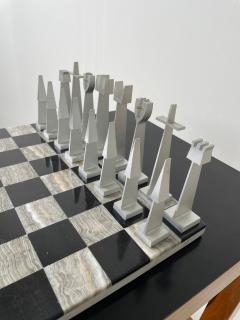 Austin Cox Aluminum Midcentury Modern Chess Set by Austin Cox for Alcoa - 3677067