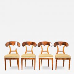 Austrian 19th Century Set of Four Biedermeier Chairs - 4483484