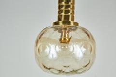 Austrian Amber Globe Pendant - 227056