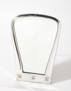 Austrian Art Deco Silver Toilette Mirror - 4250934