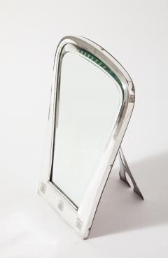 Austrian Art Deco Silver Toilette Mirror - 4250938