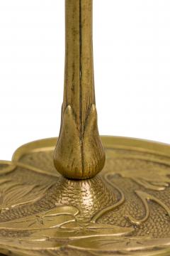 Austrian Art Nouveau Bronze Lily Candlesticks - 4669629