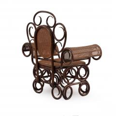 Austrian Bentwood Scroll Arm Chair - 4635807