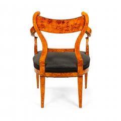 Austrian Biedermeier Birch Arm Chair - 1402986