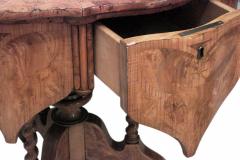 Austrian Biedermeier Burl Ash Center Table - 1424318