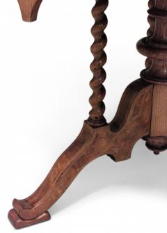Austrian Biedermeier Burl Ash Center Table - 1424320