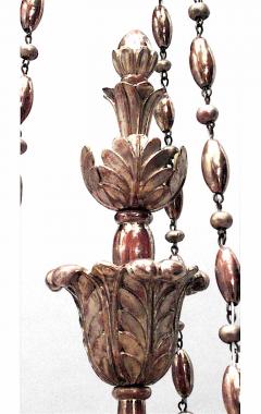 Austrian Biedermeier Gilt Carved Chandelier - 739058