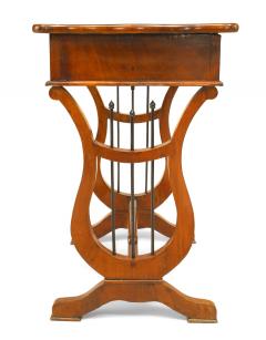 Austrian Biedermeier Mahogany End Table - 1437883