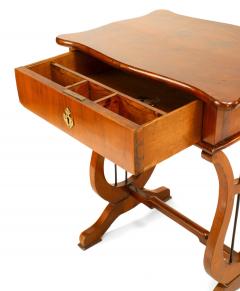 Austrian Biedermeier Mahogany End Table - 1437884