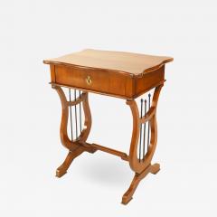 Austrian Biedermeier Mahogany End Table - 1443363
