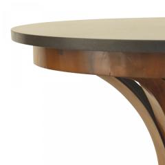 Austrian Biedermeier Mahogany and Black Marble Center Table - 4629811