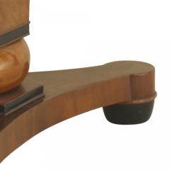 Austrian Biedermeier Mahogany and Black Marble Center Table - 4629812