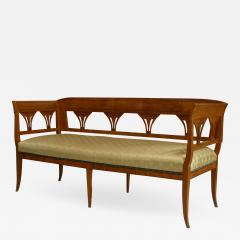 Austrian Biedermeier Maple Settee - 1420490