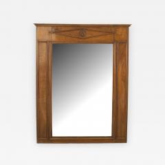 Austrian Biedermeier Style Fruitwood Vertical Wall Mirror - 731028