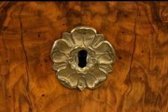 Austrian Biedermeier Walnut Chest with Brass Hardware - 2798797