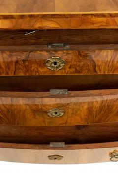 Austrian Biedermeier Walnut Chest with Brass Hardware - 2798802