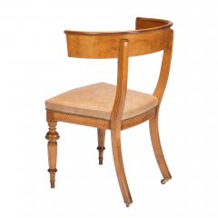 Austrian Biedermeier klismos chair 1830  - 3012600