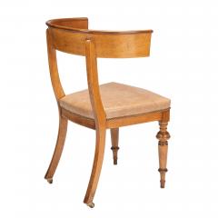 Austrian Biedermeier klismos chair 1830  - 3012603