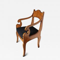 Austrian Burr Maple Armchair - 4151944