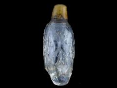 Austrian Eagle Cut Crystal Glass Figural Decanter - 4096552