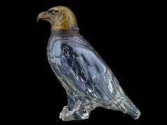 Austrian Eagle Cut Crystal Glass Figural Decanter - 4096553