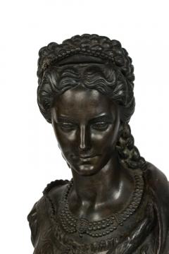 Austrian Hungarian Iron Queen Elizabeth Bust - 4321851