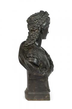 Austrian Hungarian Iron Queen Elizabeth Bust - 4321855