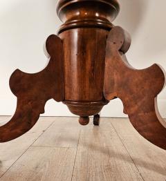 Austrian Mahogany Biedermeier Oval Center Table circa 1840 - 3262004