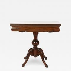 Austrian Mahogany Game Table with a Concealed Backgammon Board Circa 1860  - 2297870
