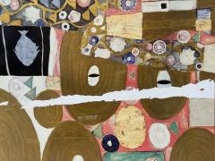 Austrian Modern Storage Box Gustav Klimt Style Wallpaper 20th c  - 4704562