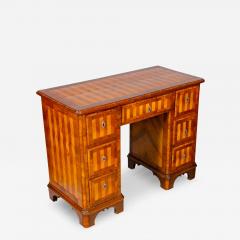 Austrian Neoclassic Parquetry Pedestal Desk - 3800180