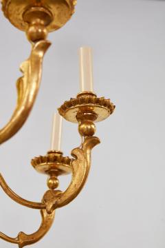 Austrian Neoclassical Giltwood Chandelier - 2869572