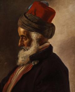 Austrian School 19th Century An Orientalist Portrait of a Turkish Sultan - 2274830