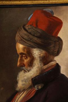 Austrian School 19th Century An Orientalist Portrait of a Turkish Sultan - 2274832