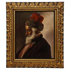Austrian School 19th Century An Orientalist Portrait of a Turkish Sultan - 2274835