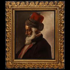 Austrian School 19th Century An Orientalist Portrait of a Turkish Sultan - 3880589