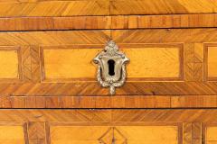 Austrian Tulipwood Miniature Chest Of Drawers - 4359234