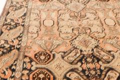 Authentic 1900s Karabagh Bold Design Handmade Wool Rug - 2450167