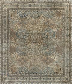 Authentic 1900s Persian Kirman Handmade Wool Carpet - 2446104