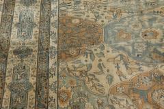 Authentic 1900s Persian Kirman Handmade Wool Carpet - 2446108